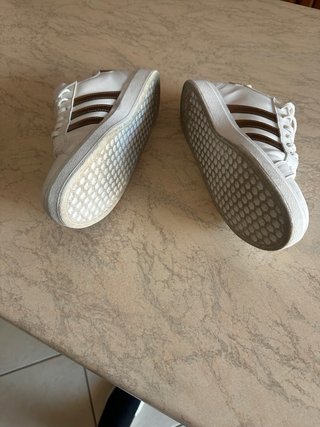 Scarpe Adidas Beige/Bianche Taglia 38.5