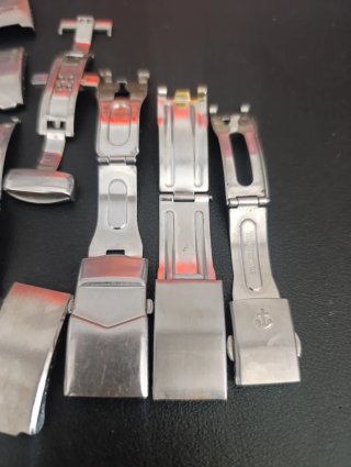 Lote 31 Hebillas y Cierres Relojes Plata