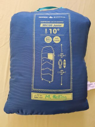 Saco de dormir Quechua MH100 Junior