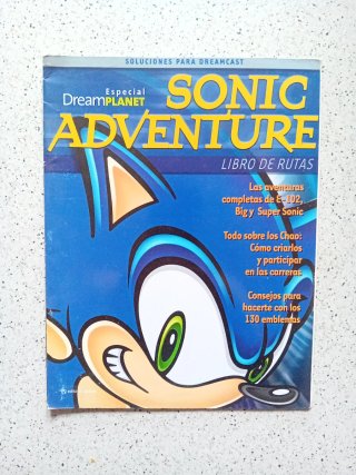 Dreamcast Sonic Adventure Libro de Rutas
