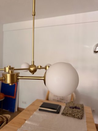 Lámpara de techo diseño esférico