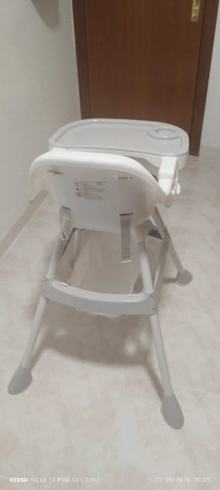 Trona bebé con arnés