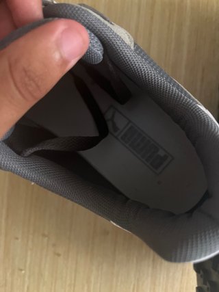 Zapatillas Puma G5 grises y blancas