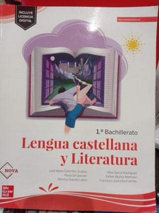 Lengua castellana y Literatura 1.º Bachillerato...