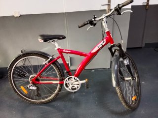 Bicicleta Btwin Roja Original 5