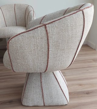 Silla giratoria Sklum con reposabrazos