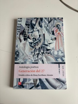 Libro generacion del 27 con analisis de cada poema