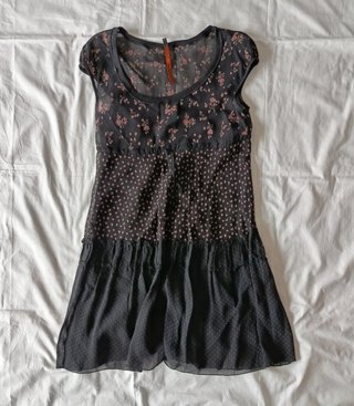 Vestido vintage Cop Copine - Estampado Floral