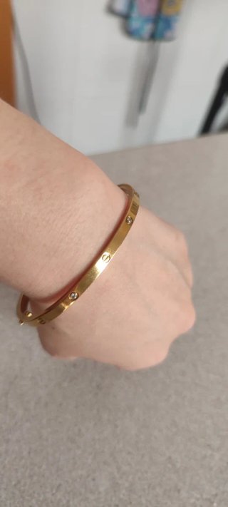 Pulsera Cartier Love Oro con Diamantes