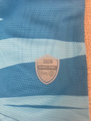 Camiseta EA7 SSC Napoli MSC Azul