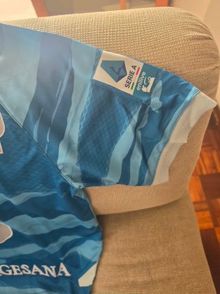 Camiseta EA7 SSC Napoli MSC Azul