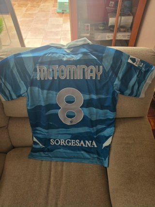 Camiseta EA7 SSC Napoli MSC Azul