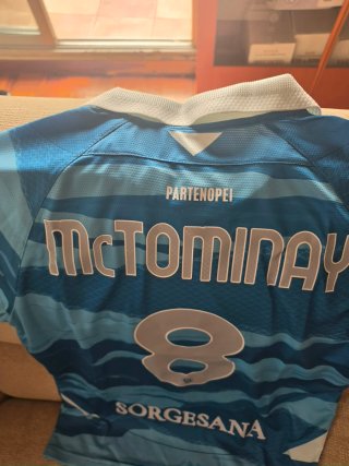 Camiseta EA7 SSC Napoli MSC Azul