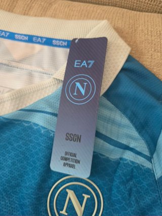 Camiseta EA7 SSC Napoli MSC Azul