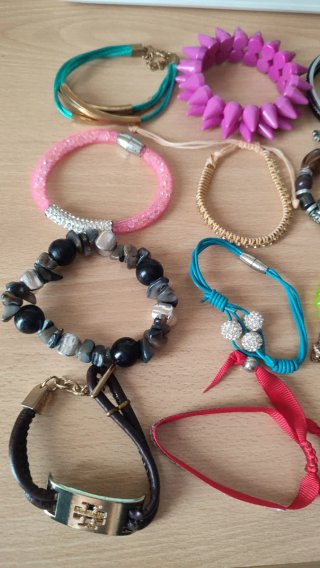 Lote 20 Braccialetti vari per bambina/ragazza