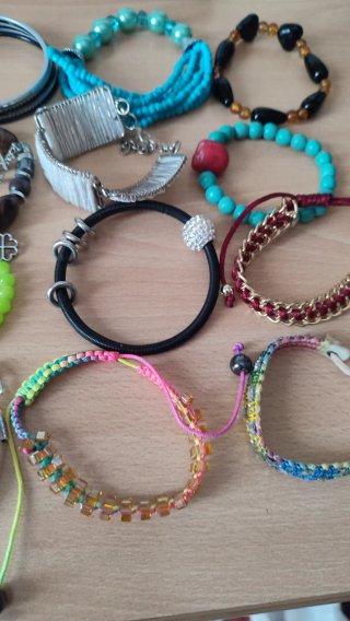 Lote 20 Braccialetti vari per bambina/ragazza