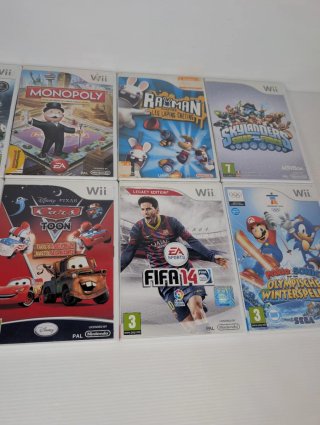 Lotto 10 giochi Nintendo Wii