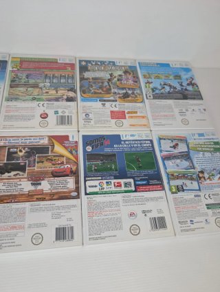 Lotto 10 giochi Nintendo Wii