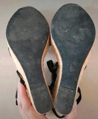 Cuñas Pull&Bear negras