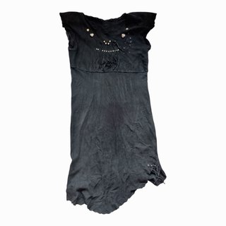 Abito vintage vera pelle camoscio anni 80