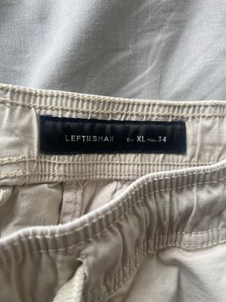 Pantalón cargo Lefties beige XL