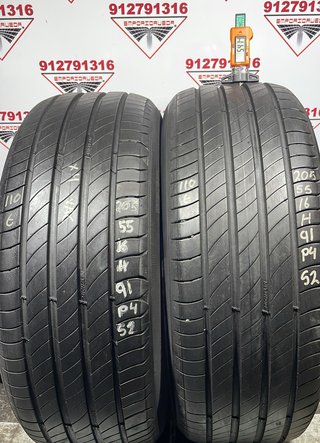 205 55 16 W MICHELIN RUEDAA AL 90% VIDA UTIL