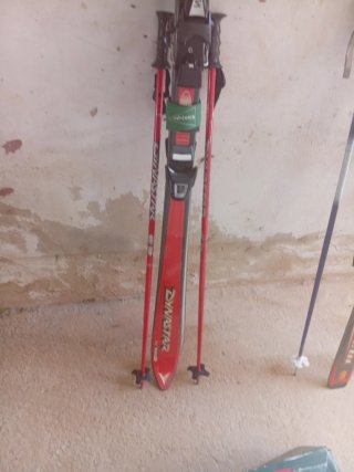 Conjunto de esquís Dynastar y Max