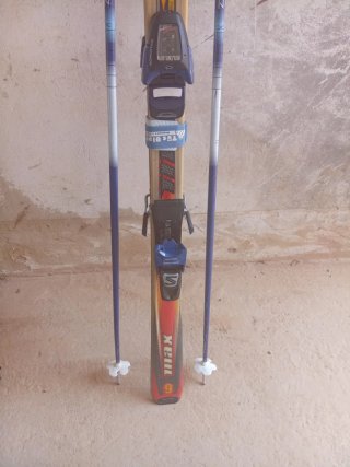 Conjunto de esquís Dynastar y Max