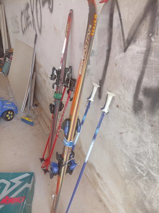 Conjunto de esquís Dynastar y Max