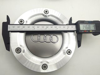 CENTROS DE RUEDA AUDI TT 146mm PLATA