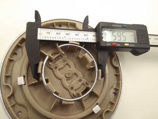 CENTROS DE RUEDA AUDI TT 146mm PLATA