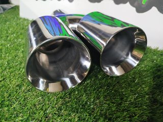 Tubo de escape doble acero inoxidable