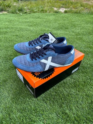 Zapatillas Munich Talla 42 Azul/Blanco