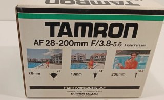 TAMRON AF28-200MM F/3.8-56 MONTURA MINOLTA AF