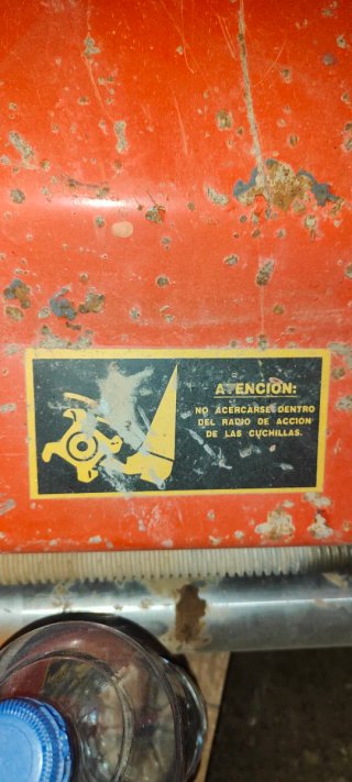 ROTOVATOR BELAFER FDR 180 CM de trabajo.