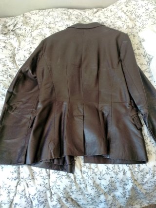 Chaqueta de piel F & Co marrón Talla l