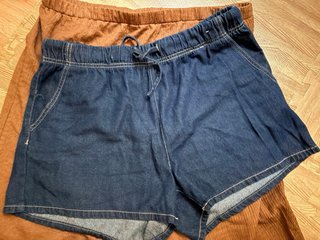 Pantalones premamá Kiabi Marrón Talla XL
