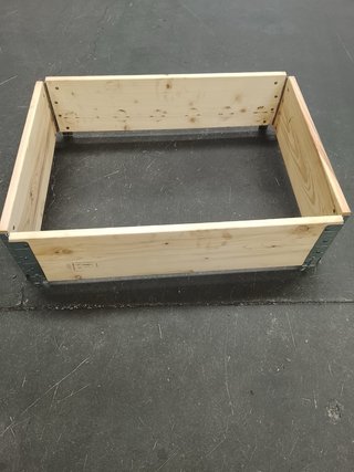 Jardinera de madera