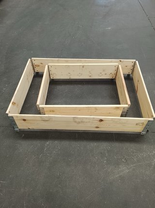 Jardinera de madera