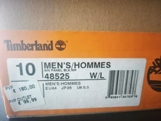 Botas Timberland Negras Talla 44