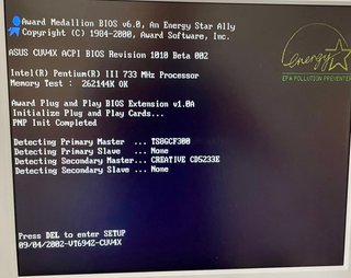 PC Pentium III | 3dfx Voodoo 3 3000 | Slot ISA