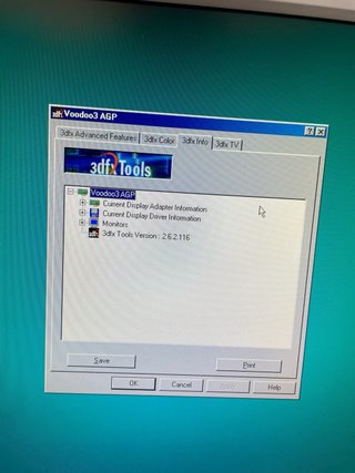 PC Pentium III | 3dfx Voodoo 3 3000 | Slot ISA