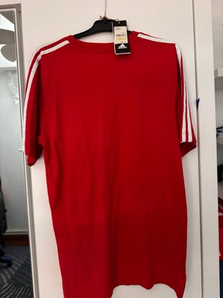 Camiseta Adidas Deportiva Roja Talla S