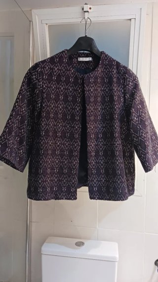 Chaqueta Mango Azul Talla XS