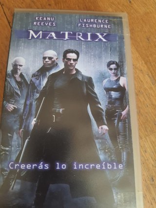 Lote 6 Películas VHS: El Sexto Sentido, Matrix...
