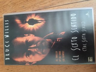 Lote 6 Películas VHS: El Sexto Sentido, Matrix...