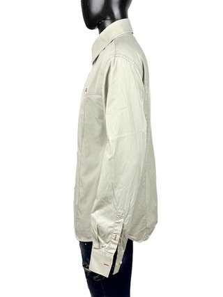 Dolce & Gabbana Camicia Uomo L Beige Made Italy
