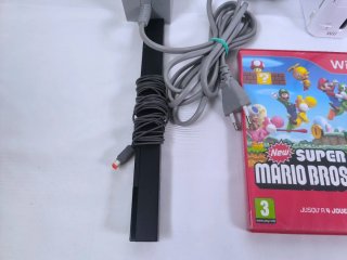 Consola Wii Blanca + 3 Juegos + Accesorios