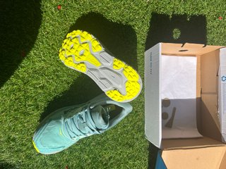 Zapatillas Hoka Teal/Amarillo
