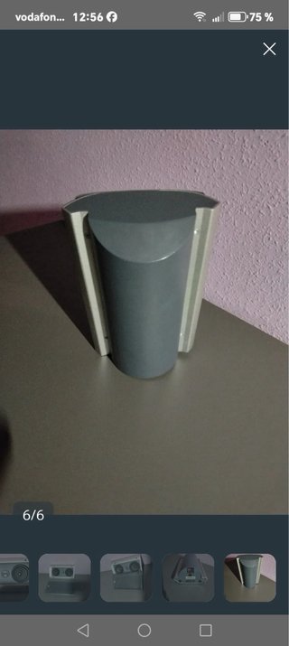 Altavoz Central JBL Plata y Negro